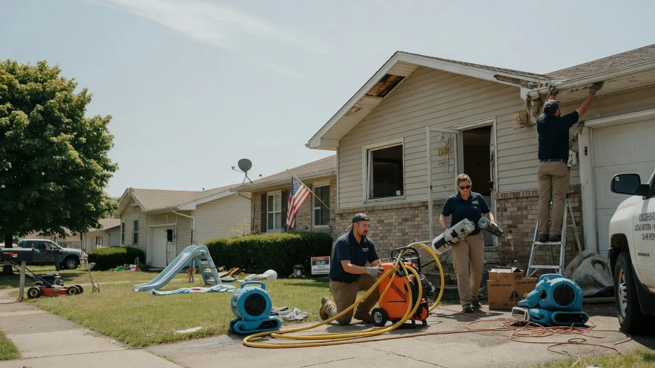 Water Damage Restoration in Milford, IL near me